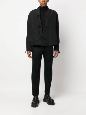 Pantalon en laine Moncler noir
