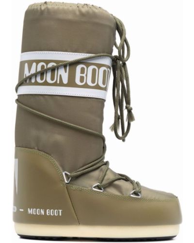 Sněžné boty Moon Boot zelené