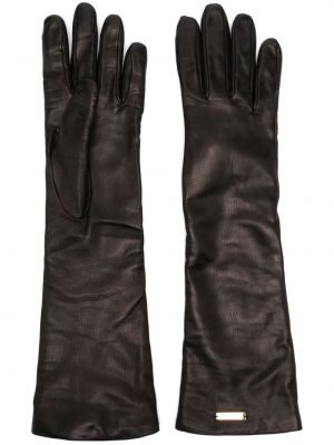 Mănuși din piele Giuliva Heritage negru