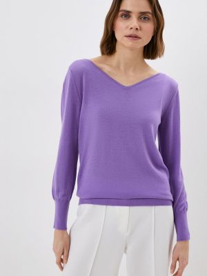 Пуловер Stefanel фиолетовый