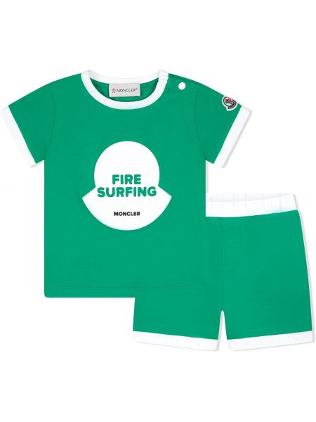 T-shirt Moncler Enfant verde
