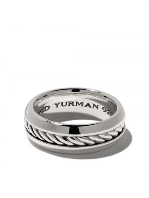 Prsten David Yurman stříbrný