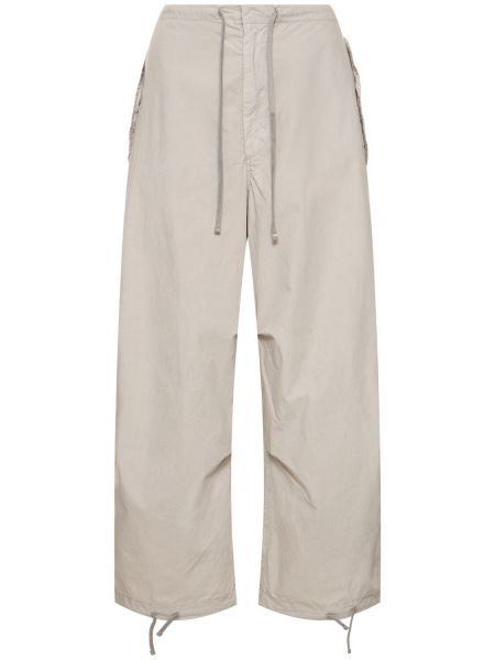 Pantaloni cargo di cotone Autry grigio