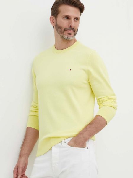 Żółty sweter Tommy Hilfiger