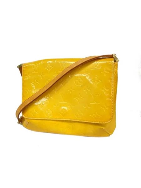 Retro schultertasche mit taschen Louis Vuitton Vintage gelb