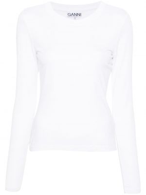 T-shirt Ganni blanc