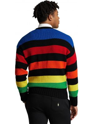 Шерстяной свитер в полоску Polo Ralph Lauren