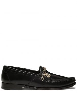 Bőr loafer Dolce & Gabbana