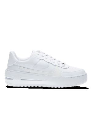 Chaussures de ville en cuir Nike blanc