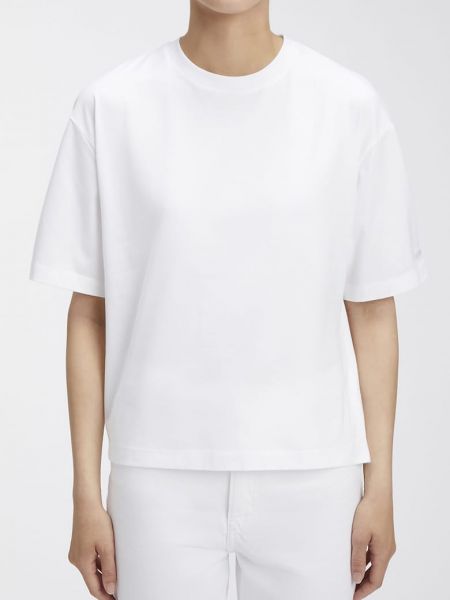 Хлопковая футболка Calvin Klein белая