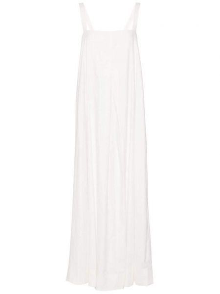 Памучна рокля Reformation бяло