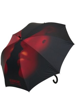 Deštník s potiskem Kusikohc černý