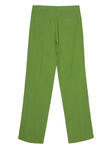 Proste spodnie Merci zielone