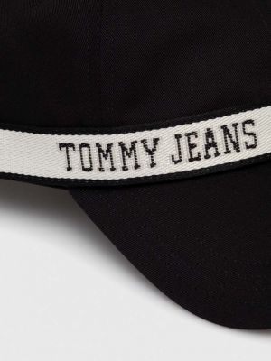 Bavlněná kšiltovka s potiskem Tommy Jeans