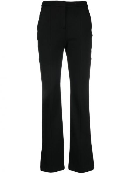 Pantaloni cu picior drept Karl Lagerfeld negru