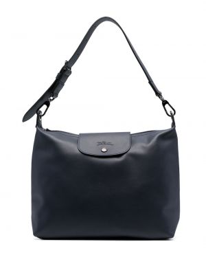 Чанта за ръка Longchamp синьо