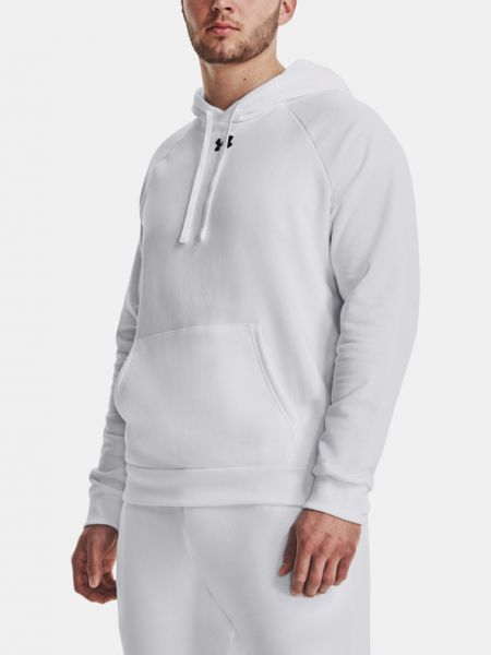 Fleece hoodie Under Armour weiß