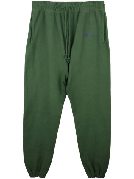 Pantaloni sport cu broderie Saint Mxxxxxx verde