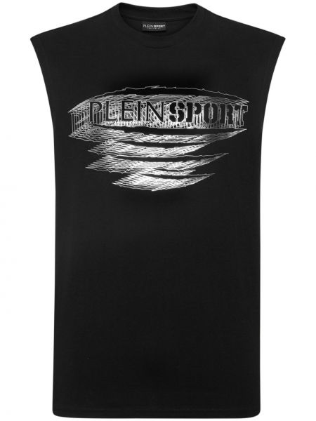 Sportska majica bez rukava s printom Plein Sport