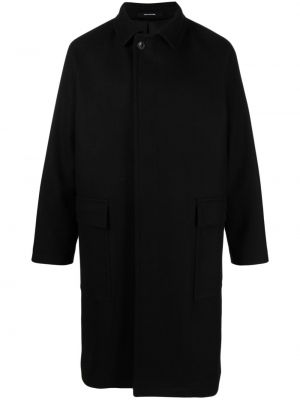 Vlnený kabát Tagliatore čierna