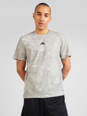 Sportska majica s melange uzorkom Adidas Performance