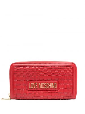 Korthållare Love Moschino röd