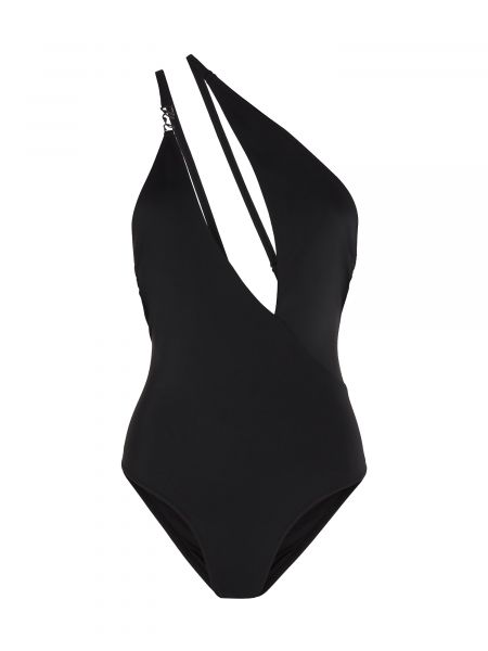 Jednodielne plavky Karl Lagerfeld čierna