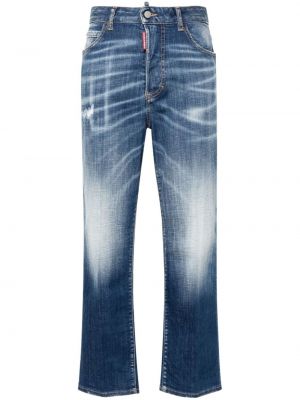 High waist jeans Dsquared2 blau