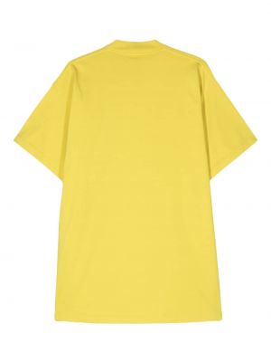 Koszulka bawełniana Balenciaga żółta