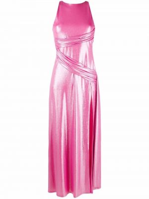 Платье без рукавов металлическое Chiara Ferragni, розовый