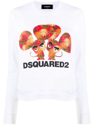 Sweatshirt Dsquared2 hvit