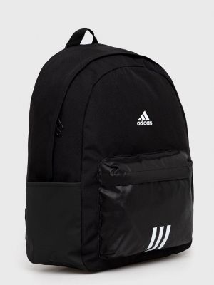 Черный рюкзак с принтом Adidas