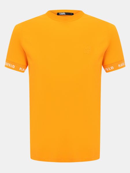 Футболка Karl Lagerfeld оранжевая