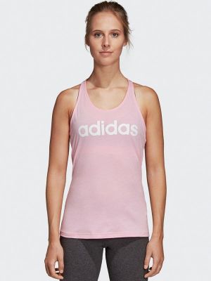 Спортивная майка Adidas, розовая
