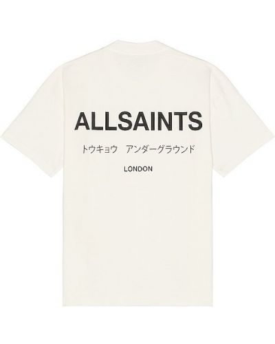 Camiseta Allsaints blanco