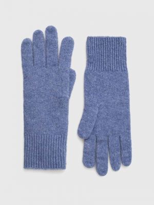 Вълнени ръкавици United Colors Of Benetton синьо