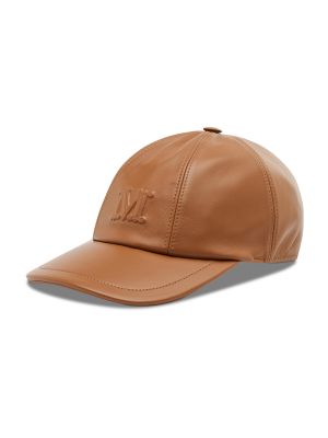 Kepurė su snapeliu Weekend Max Mara ruda