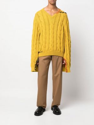 Vilnas džemperis Marni dzeltens