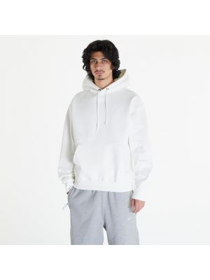 Fleecový pulovr Nike bílý