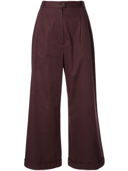 Pantalones bootcut Chanel Pre-owned violeta