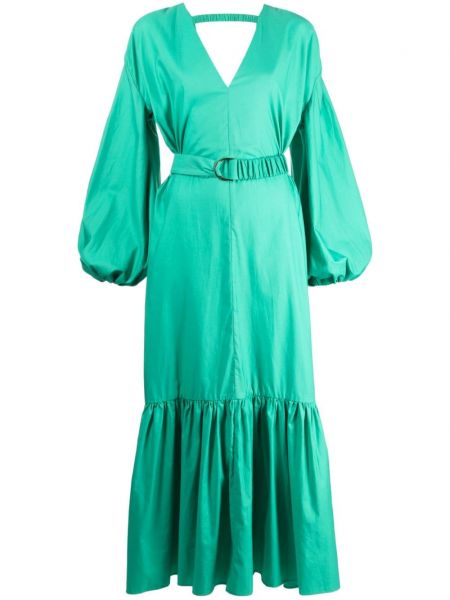 Макси рокля Acler зелено