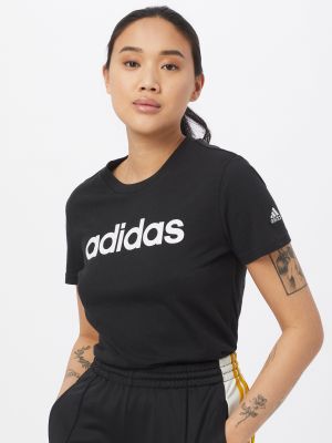 T-shirt slim Adidas Sportswear noir