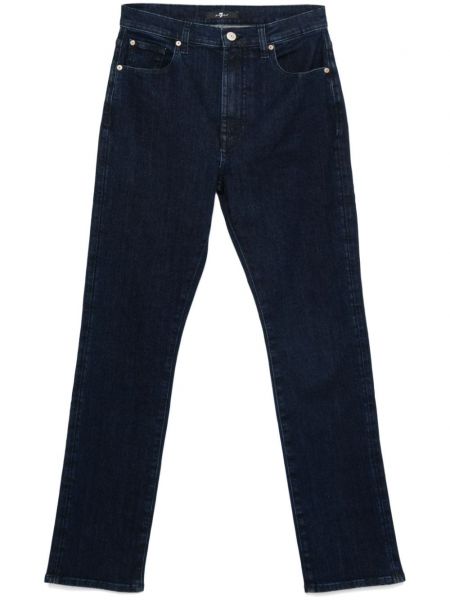 Straight fit jean pantolon 7 For All Mankind mavi