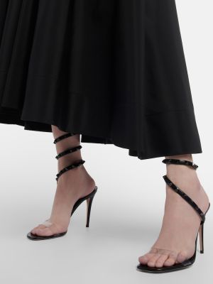 Sandale din piele Valentino Garavani negru
