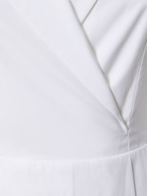 Bavlněné šaty Emilia Wickstead bílé