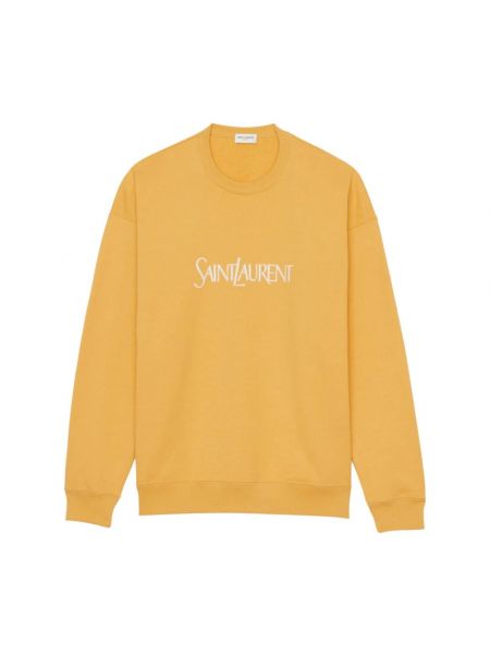 Sweatshirt Saint Laurent gelb