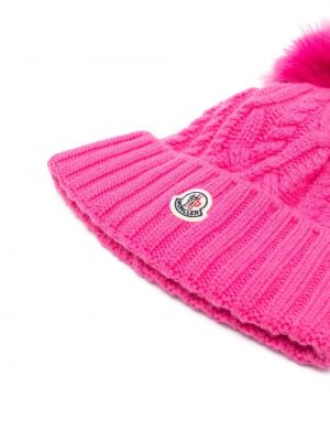 Mütze Moncler pink