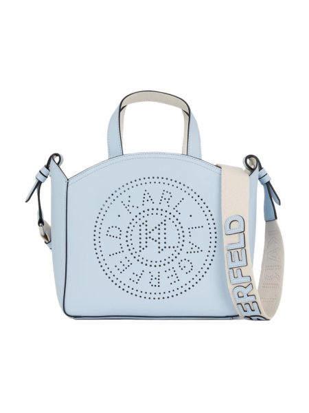 Shopper handtasche Karl Lagerfeld blau