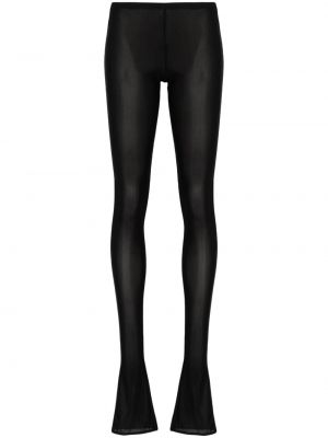 Transparenter leggings ausgestellt Blumarine schwarz