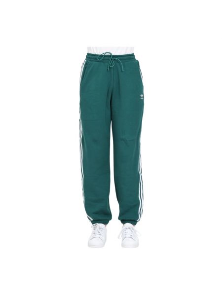 Zielone spodnie sportowe Adidas Originals